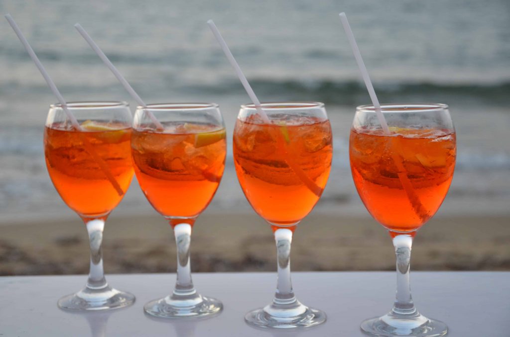 Spritz in riva al mare