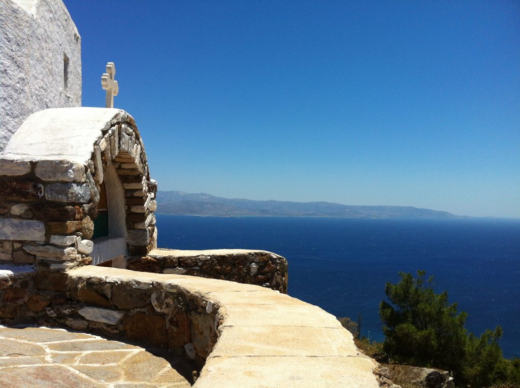 La vista da Agios Antonios